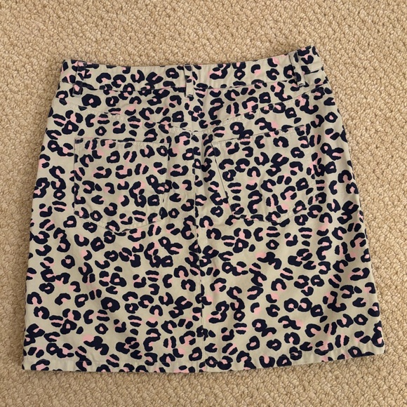 A.P.C. Animal Print Mini Skirt Size Medium - Picture 7 of 8